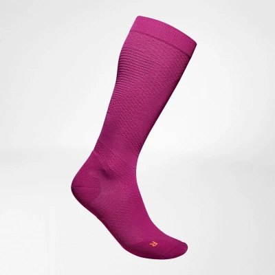 Afbeelding van Bauerfeind Run Ultralight Compression Socks, Women, Berry, L, 38 40 1 Paar