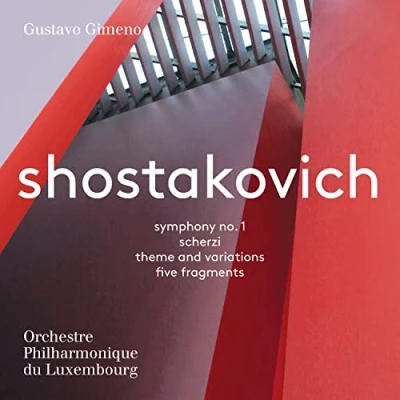 Afbeelding van Orchestre Philharmonique du Luxembourg, Gustavo Gimeno Shostakovich: Shostakovich Symphony No.1 &amp; Other Short Works (Super Audio CD)