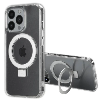 Afbeelding van Apple iPhone 13 Pro Max MagSafe Hoesje Kunststof Accezz Hardcase/Backcover Transparant Telefoonhoesje Shockproof/Valbescherming