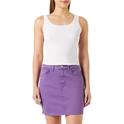 Afbeelding van JJXX Hazel Minirok, Dames, Maat: Small, Royal lilac