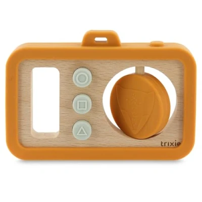 Afbeelding van Trixie Wooden silicone baby camera Mr. Fox