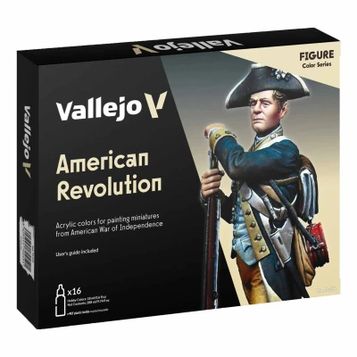 Afbeelding van Vallejo 70259 Model Color Amerikaanse Revolutie Kleuren Acryl set 16x18ml Verf