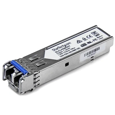 Afbeelding van StarTech.com Gigabit fiber SFP Transceiver Module Cisco GLC LH SMD compatibel SM/MM LC 10km / 550m