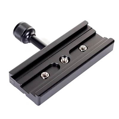 Afbeelding van Quick Release Plaat compatibel Met Arca Swiss 120mm QR Clamp Adapter 1/4 3/8 Schroef Converter voor Statief Ball Head