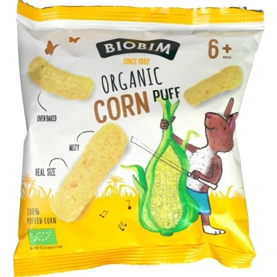 Afbeelding van 8x Biobim Puffs 6+ mnd Maïs 15 gr