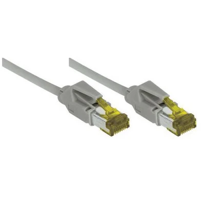 Afbeelding van Connect 2 m Full Copper RJ45 S/FTP Cat 6a LSOH Snagless patchkabel Grijs