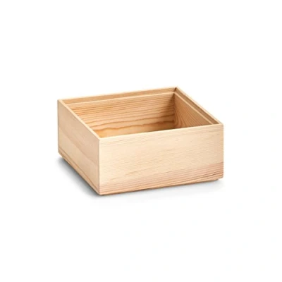 Afbeelding van Zeller Opbergdoos dennenhout 7 x 15 cm