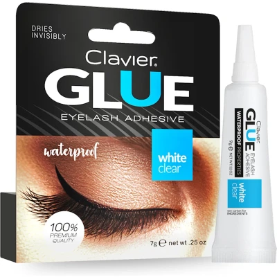 Afbeelding van Clavier Glue Eyelash Adhesive Waterproof Wimperlijm White Clear