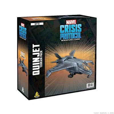 Afbeelding van Atomic Mass Games FFGCP72 Marvel Crisis Protocol Miniatures Game Quinjet Terrain Pack,multi kleuren