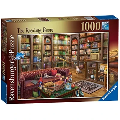 Afbeelding van Ravensburger The Reading Room 1000 Piece Jigsaw Puzzle for Adults &amp; Kids Age 12 Years Up