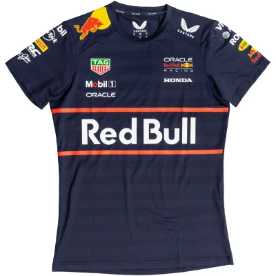 Afbeelding van Castore Junior Red Bull Racing Set Up T shirt donkerblauw