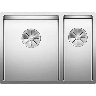 Afbeelding van Blanco dubbele spoelbak Claron 340/180 IF vlakbouw 521607