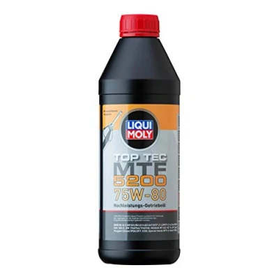 Afbeelding van LIQUI MOLY Top Tec MTF 5200 75W 80 1 L Gearolie Hydraulische olie SKU: 20845
