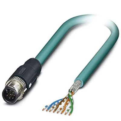 Afbeelding van Phoenix Contact 1407404 Sensor/actuator aansluitkabel Aantal polen: 8 1.00 m 1 stuk(s)