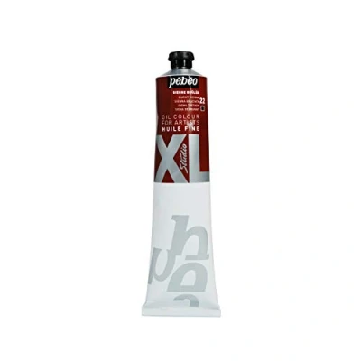 Afbeelding van Pébéo Fijnolie XL 200 ml olieverf Siena verbrand Pebéo verbrand,