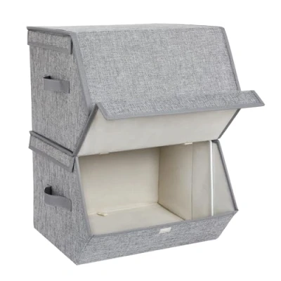 Afbeelding van Nancy&#039;s Set Van 2 Opbergdozen Met Magnetische Deksel Opbergboxen