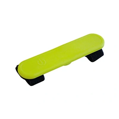 Afbeelding van Nobby LED siliconen klittenband sticker &quot;Flash&quot; geel 12 x 3,5 cm
