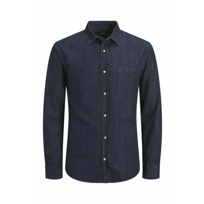 Afbeelding van R.D.D. Royal denim Division Overhemd, Heren, Maat: Large, Dark