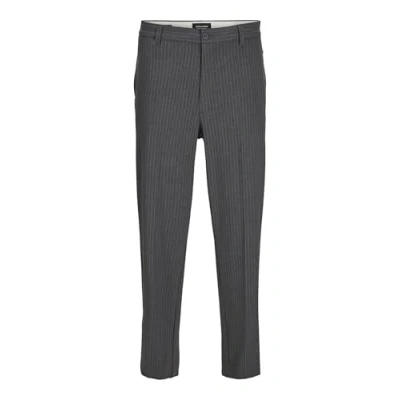 Afbeelding van Jack &amp; Jones Jpstkarl Jjbanks Chino Sn, donkergrijs/detail: pinstripe, 29W / 32L