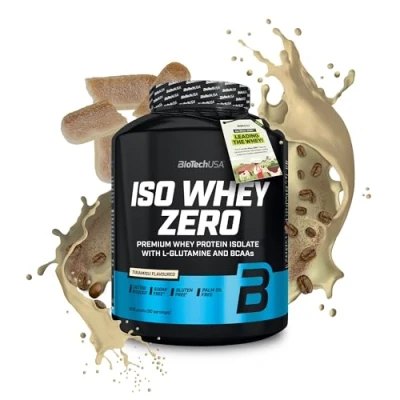 Afbeelding van BioTechUSA Iso Whey ZERO Gluten, Sugar FREE Lactose Reduced Premium Protein Isolate, 2.27 kg, Tiramisu