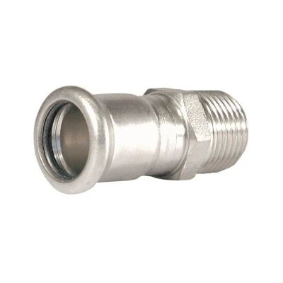 Afbeelding van Bonfix Perskoppeling RVS 316L Puntstuk R1 1/4&quot;x35mm