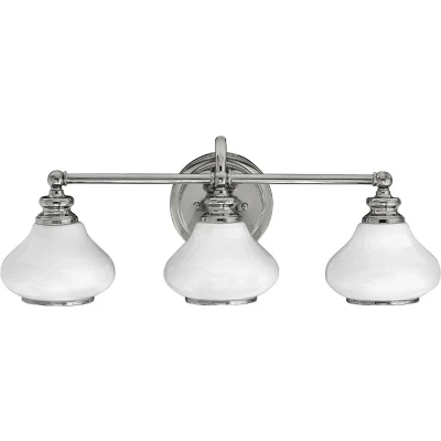 Afbeelding van Hinkley LED Badkamerarmatuur Ainsley 3W 3000K 300Lm 830 IP44 Dimbaar Polished Chrome