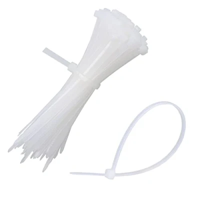 Afbeelding van mumbi Kabelbinders wit 100 mm x 2,5 UV bestendig brandbeveiliging UL 94 V2 professionele SET stuks