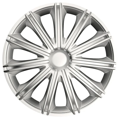 Afbeelding van AutoStyle 4 Delige Wieldoppenset Nero 14 inch zilver