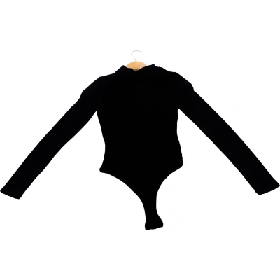 Afbeelding van Basic bodysuit met lange mouwen en colkraag