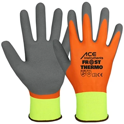 Afbeelding van ACE Frost Thermo beschermende handschoenen tegen kou werkhandschoenen latexcoating waterdicht 08/M