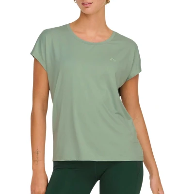Afbeelding van ONLY Play Onpaubree ON BAT Loose TEE Tshirt basic, Dames, Maat: XS, Aqua gray