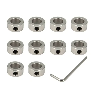 Afbeelding van Befenybay Zekeringringen, 10 stuks, mm, asborgring, T10, schroefdraadborgring voor CNC onderdelen (10 mm zilver)