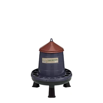 Afbeelding van Kerbl 70154 Recycle voederautomaat met uurvoeten, 2,4 l capaciteit, 10 stuks