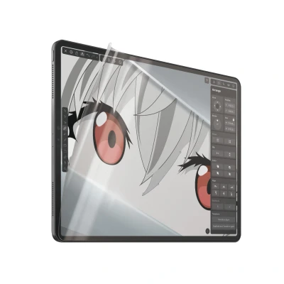 Afbeelding van PanzerGlass GraphicPaper Ultra Wide Geschikt voor Apple iPad Pro 12.9 (2018/2020/2021/2022) Screen Protector Papier Gevoel Gerecycled Plastic Case Friendly