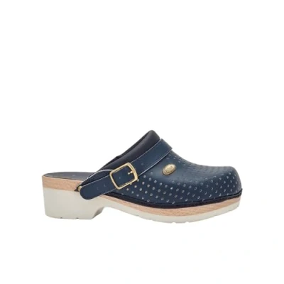 Afbeelding van Medische Klomp Scholl Unisex Super Comfort B/S Ce Navy Blue Schoenmaat 40