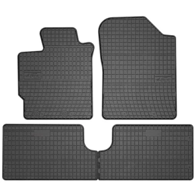 Afbeelding van M MOTOS auto Vloermatten van rubber voor Toyota Yaris III 2011 2020 Verbeter uw reiscomfort met anti slip mat alle weersomstandigheden, bescherming tegen vuil