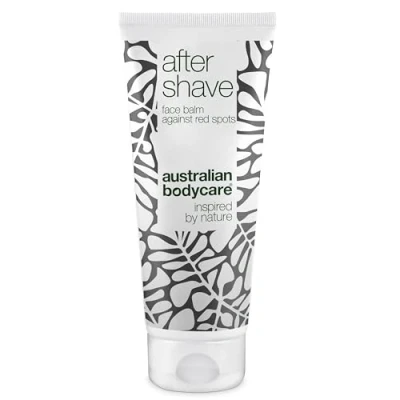 Afbeelding van Australian Bodycare After Shave 100 ml Aftershave balsem met Tea Tree Olie voor mannen tegen rode bultjes en ingegroiede haren na het scheren Geeft directe verlichting Versterkt, verkoelt, kalmeert verzacht de huid