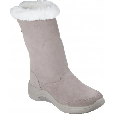 Afbeelding van Skechers On The Go Midtown taupe winterlaarzen dames (144299 DKTP)