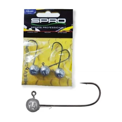 Afbeelding van Spro Round Jig Head HD 5/0 7g 3pcs Loodkop