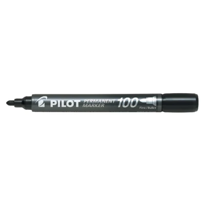 Afbeelding van Pilot Permanent Marker 100 Zwart 1 stuks