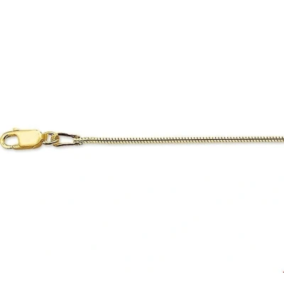 Afbeelding van Collier Geelgoud Slang Rond 1,4 mm x 42 cm lang