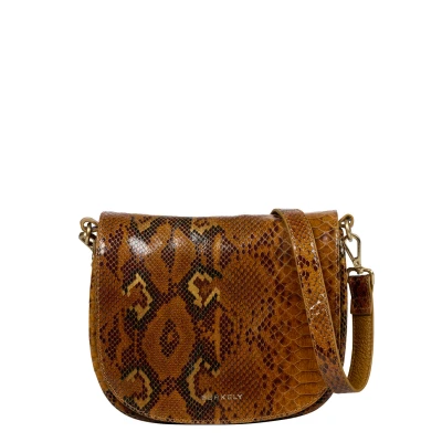 Afbeelding van Burkely damestas Vintage Veda Satchel Bag python