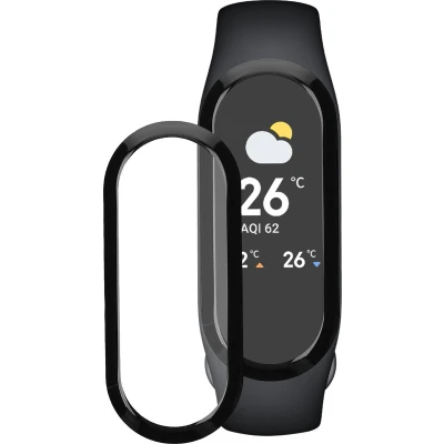 Afbeelding van kwmobile Beschermfolie geschikt voor Xiaomi Mi Band 7 Schermbeschermer 2 x screenprotector smartwatch anti kras