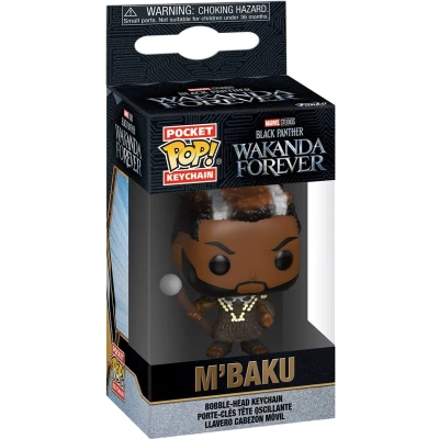 Afbeelding van Funko Pocket Pop! Keychain: Marvel: Black Panther: Wakanda Forever M&#039;Baku