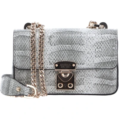 Afbeelding van GUESS Schoudertas Eliette Mini Convertible XBody Flap Natural Lichtgrijs