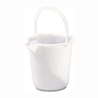 Afbeelding van Hunersdorff Emmer 10,5 l hogedruk polyethyleen natuur kunststofbeugel d. 286 mm hoogte 283 1 stuk 941100