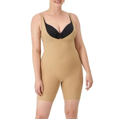 Afbeelding van Maidenform dames Naadloze corrigerende bodyshaper in de kleur Beige, maat: L