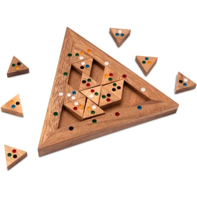 Afbeelding van Tri Match Handgemaakt Puzzelspel voor 1 speler