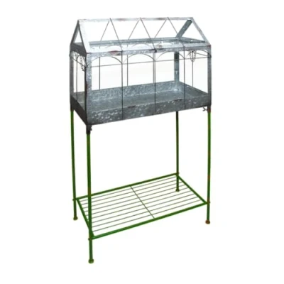Afbeelding van Kweekkas Esschert Design Staal op Standaard Large
