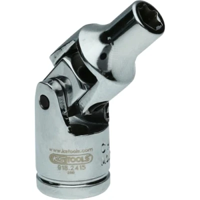 Afbeelding van KS Tools, Dopsleutel + dopmoer, 918.2415 (1/4&quot;)